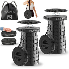 NUMANU XXL Stool extended-height demonstrates a tall seat for comfortable outdoor use.