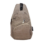 Nupouch Anti-Theft Daypack main compartment with hidden hook for secure zipper.
