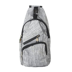 Nupouch Anti-Theft Daypack main compartment keeps essentials organized on the go.