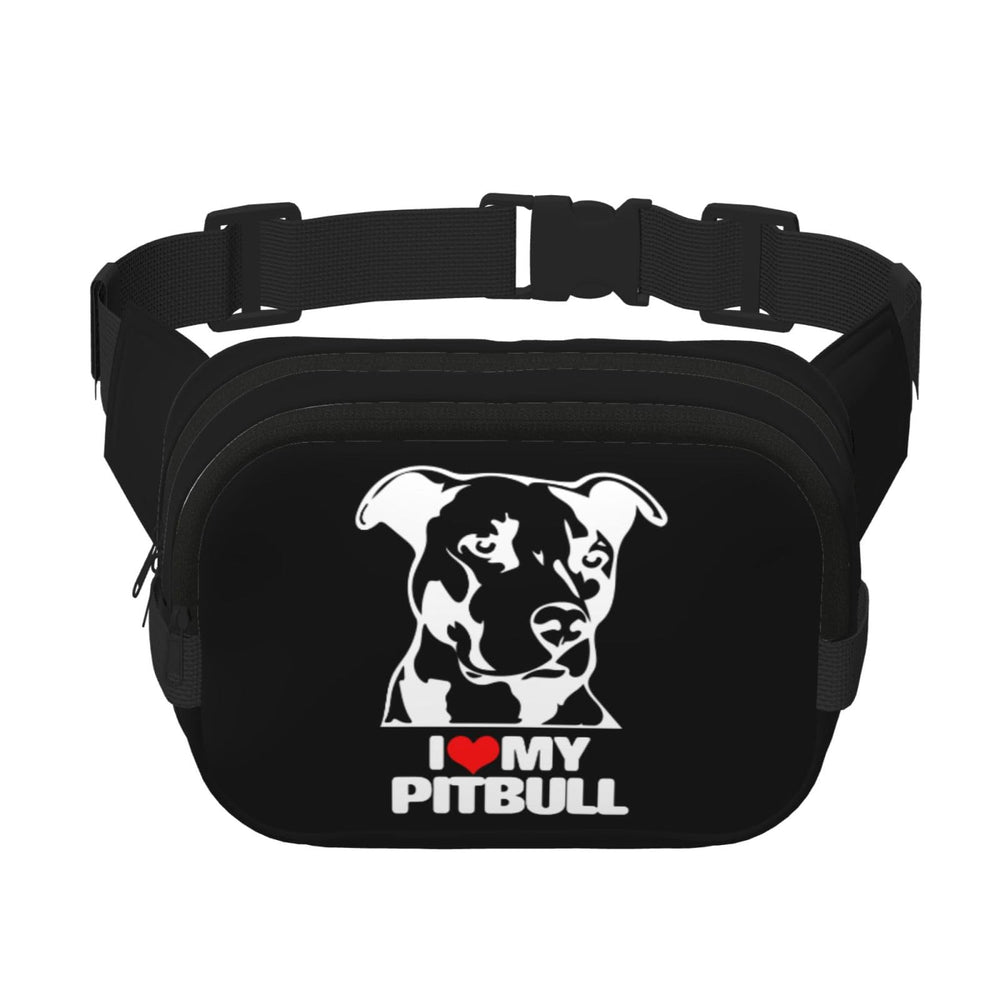 NUSDB Pitbull waist pack front view for hands-free daily use