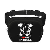 NUSDB Pitbull waist pack front view for hands-free daily use