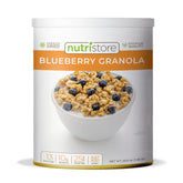 Nutristore freeze-dried blueberry granola can for long-term emergency storage