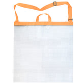 NVAAV weigh-in bag orange 24x24 with transparent viewing window