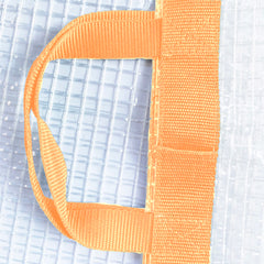 Bag laid flat showing 24x24 inch dimensions for tournament use