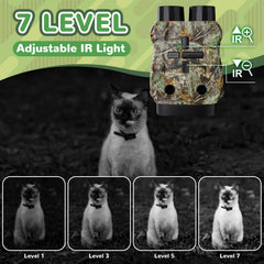 Nvgfelis kids camera night-vision goggles on head for hands-free wildlife viewing