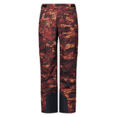 Oakley Divisional Cargo Shell Pant tiger camo red front view shows rugged construction for all-season use.