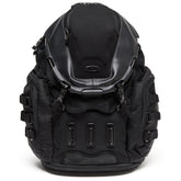 Oakley Kitchen Sink Backpack stealthblack front view with 17-inch laptop sleeve for organized commutes.