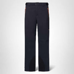 Oakley Kendall pant boot gaiters closeup demonstrates dry feet on deep snow.