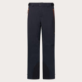 Oakley Kendall recycled shell pant waterproof fabric closeup, durable for snow days.