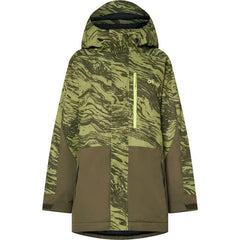 Oakley Thermonuclear Protection TBT jacket front view shows water-repellent finish for wet-weather warmth.