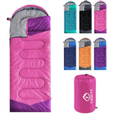 oaskys camping sleeping bag outer material showcases waterproof, breathable 210T fabric for versatile weather comfort.