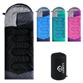 oaskys camping sleeping bag outer material shows waterproof, breathable fabric for diverse climates