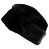 OATIPHO men's Russian fur hat front view with warm faux fur