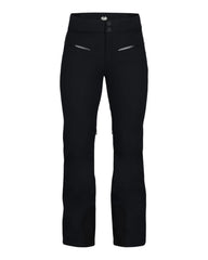 Obermeyer Bliss Pants waistband detail emphasizing fleece lining and comfort.
