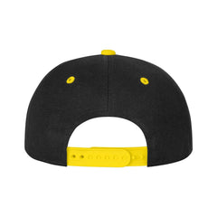 OCALL Drumsticks Drummer flat bill hat yellow close-up stitch quality