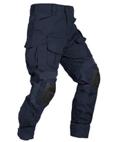 OCANXUE men's tactical pants knee pads close-up showing adjustable protection for kneeling tasks