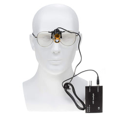 Ocean Aquarius blue-light filter reduces glare for patient comfort.