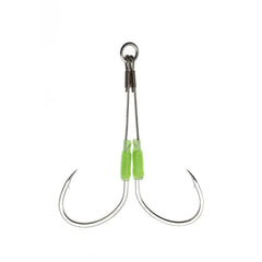 Double circle stinger hook design for Ocean Cat hooks