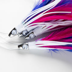 Ocean Cat top-water fishing kit with jet head in action.