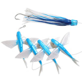 OCEAN CAT blue fly fish 8.46in lure for saltwater trolling and big-game targeting