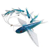 OCEAN CAT large flying fish lure with lifelike motion attracts big game.