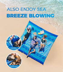 OCOOPA Beach Blanket Quick-dry-texture dries quickly after water exposure.