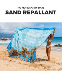 OCOOPA Bohemian Beach Blanket 10x9ft layout demonstrates ample space for group sunbathing.