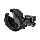 Octane Octagon Pro IMS brush rest front view highlighting secure arrow containment for precise shooting.