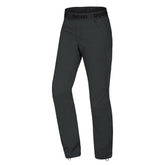 Ocun Mania pants front view shows lightweight breathable construction for warm climbs