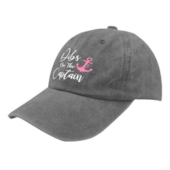 ODCRAT Captain Baseball Cap adjustable back strap for secure all-day comfort.