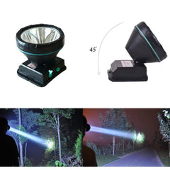 ODEAR Bright Headlamp compact charging unit highlights easy USB recharging on the go.