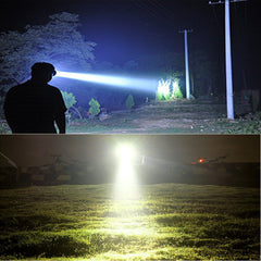 ODEAR headlamp extended beam enables distance visibility up to 800 meters.