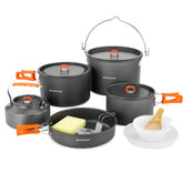 Odoland 2L pot – durable anodized aluminum for lightweight outdoor cooking.