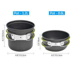 Odoland stainless steel cup 16oz for hot drinks on hikes