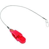 Off Shore Downrigger Line Release front view for secure control with heavy lines