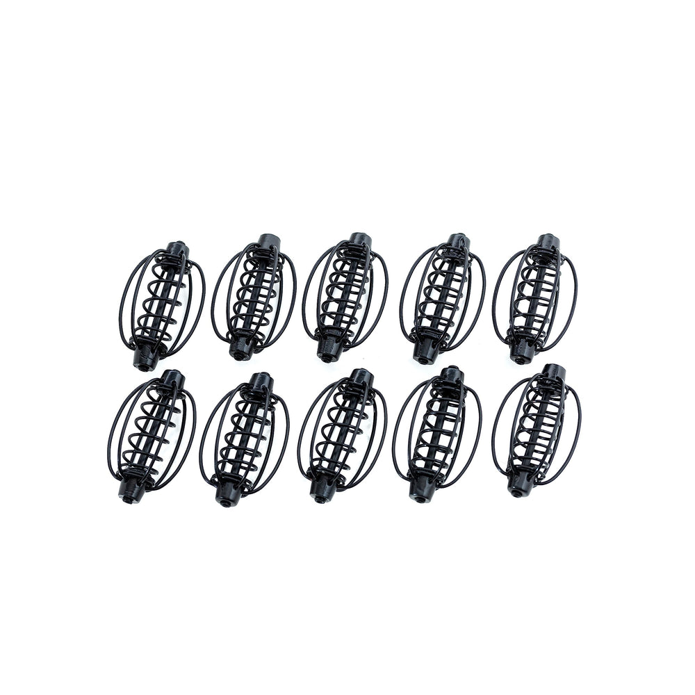 OFXDD Carp Feeder 10 Pcs – Pumpkin Cage, 20 g