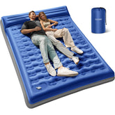 OGERY sleeping pad 6in-thick comfort for two campers during a campsite setup