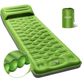 OGERY sleeping pad in 6-inch thickness showing all-night comfort on uneven terrain