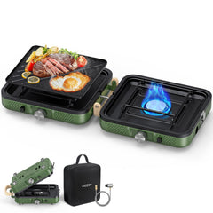 OGERY stove folded compact carrying bag for easy camping transport