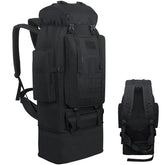 Ogetok 100L hiking backpack front view showing large main compartment for gear storage