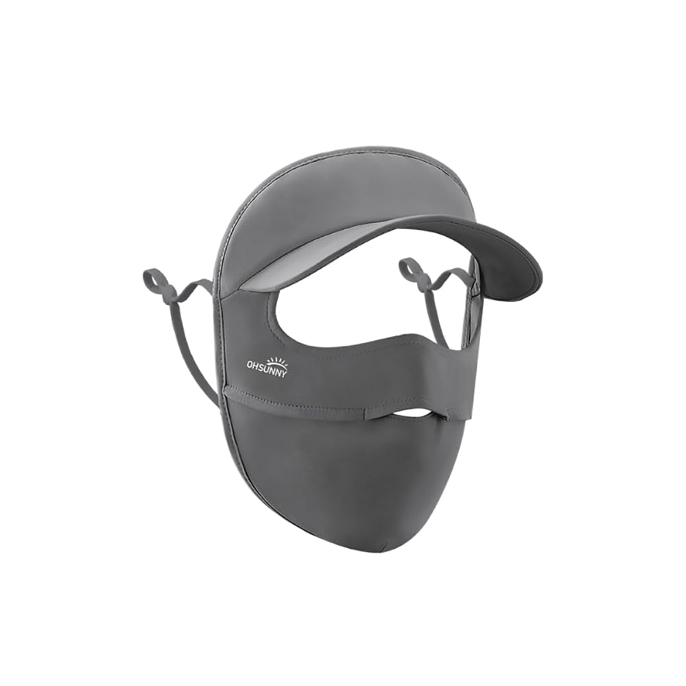 OHGOLF Women UPF50 face cover with wide brim providing sun protection and airflow