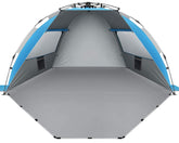 Oileus X-Large beach tent setup for quick sand shelter