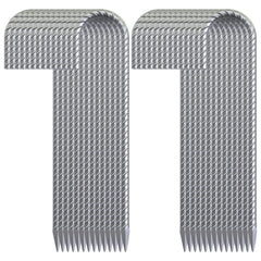 OK5STAR Rebar Stakes 16in pack front view highlighting sturdy ground anchors for outdoor setups