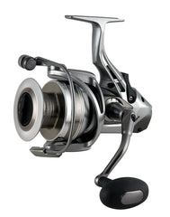 Okuma CDX-55 Coronado side view shows ambidextrous handle for versatile use.