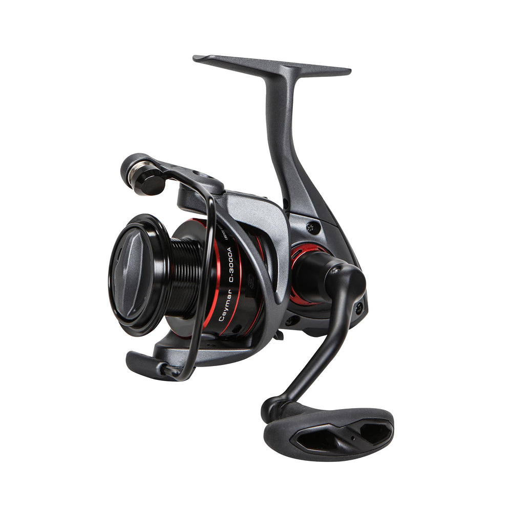 Okuma Ceymar A Series Flite Drive side view highlights smooth casting and lightweight feel