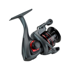 Okuma Ceymar A Series quick-set anti-reverse and handle close-up highlights secure grip