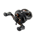 Okuma Citrix 350 baitcasting reel front view highlighting carbonite drag power.