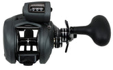 Okuma Coldwater SS low-profile reel front view highlights durable gears for tough retrieves.
