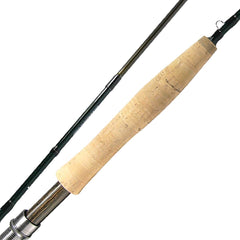 Okuma Crisium graphite 2-piece fly rod ready for precise casting on tranquil streams.