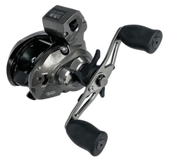 OKUMA CV-163D Convector reel with compact low-profile design for versatile fishing.